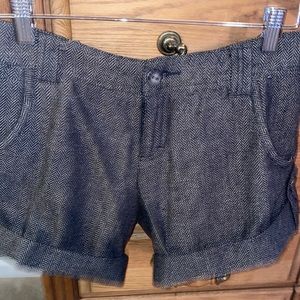 Sanctuary Brown wool shorts size 26